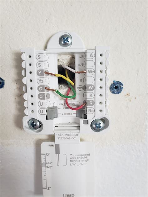 thermostat transformer wiring