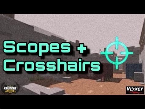 krunker custom scopescrosshairs youtube