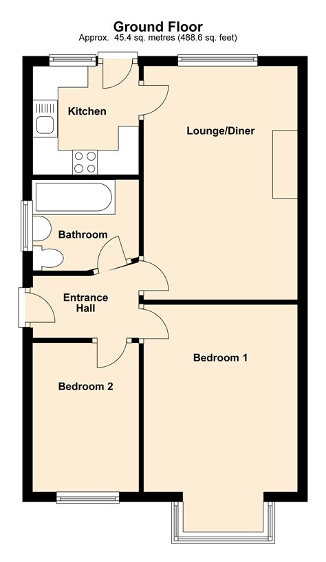 amazing house plan  small  bedroom house plans uk