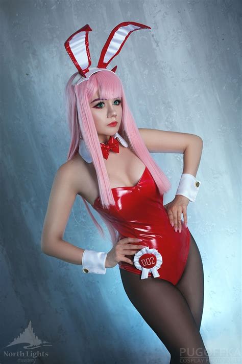darling in the franxx zero two bunny cosplay costume suit etsy