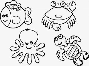 sea animals coloring pages bubakidscom