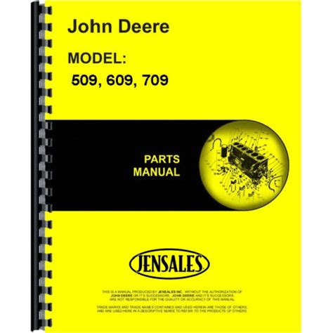 john deere  rotary cutter parts manual