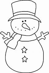 Snowman Template Printable Christmas Cute Snowmen Pattern Snow Crafts Ornaments Patterns Clipart Perky Northpolechristmas Shapes Choose Board Primitive Drawing Printables sketch template