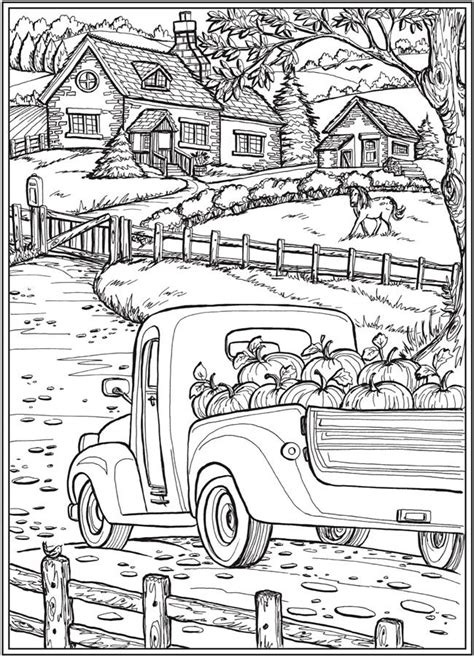 dover publications christmas coloring pages fall coloring