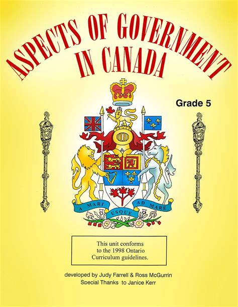 aspects  government  canada grade   lesson plan ccp