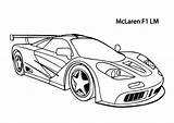 Coloring Pages Car Cars Mclaren Race Classic Lego Honda Fast Drawing Exotic Derby Sports Demolition Kids F1 Civic Printable Muscle sketch template