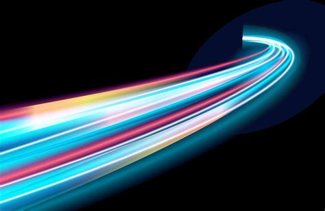 colorful light trails  motion blur effect speed background  vector art  vecteezy