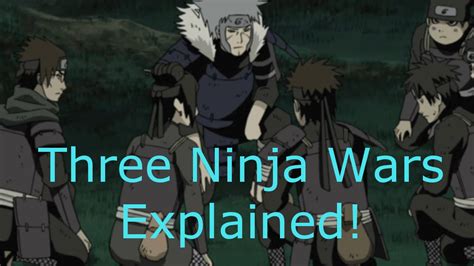 ninja wars explained naruto origins youtube