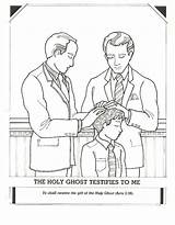 Holy Ghost Coloring Pages Printable Primary Confirmation Lds Gift Lesson Via Info Choose Board sketch template