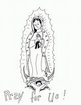 Guadalupe Virgen Beebee Sheeps Draw Getcolorings Cantikitu sketch template
