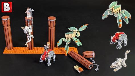 lego custom geonosian arena mosters minifigure scale acklay reek