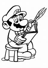 Mario Coloring Super Pages Brothers Toadette Kids Printable Colouring Sheets Color Print Sheet Crafting Library Maatjes Book Coloringlibrary Loves Choose sketch template