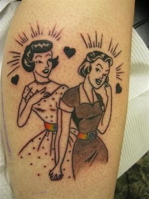 lesbian love so cute words rainbow tattoos gay tattoo tattoos