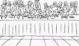 Ceia Supper Avondmaal Jesus Senhor Jezus Risco Lords Apostelen Donderdag Witte Apostolos Catequese Quinta Pesquisa Testament Verzamelde Seus Kleurplaatkleurplaten Jacozinho sketch template