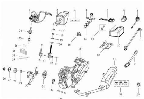 kart parts air filter assembly cc kandi gokart dune buggy parts   vehicles motors