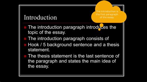 parts   essay introduction body  conclusion youtube