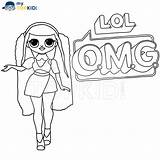 Coloring Lol Omg Pages Dolls Surprise Print sketch template