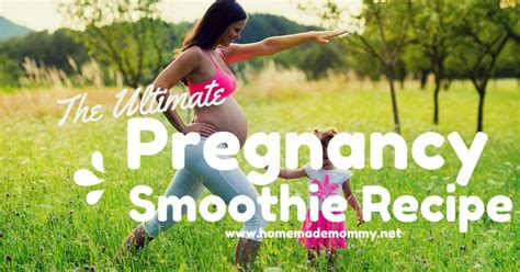 the ultimate pregnancy protein smoothie recipe homemade mommy