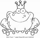 Coloring Frog Prince Fairy Tales Pages Contes Getcolorings Broderie Printable Color sketch template