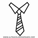 Corbata Gravata Necktie Cravatta Colorir Dibujar Imprimir Seekpng Pinclipart Ultracoloringpages sketch template