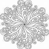 Coloring Pages Middle Schoolers Printable Color Getcolorings Mandala sketch template