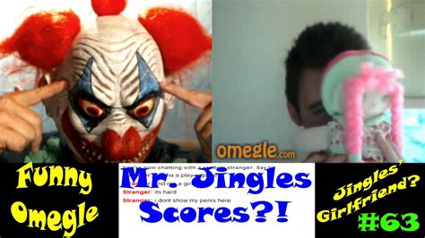 chatroulette trolling funny omegle chat roulette mr jingles scores youtube