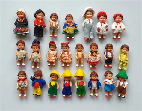 vintage rare collectable job lot 23x ari german rubber dolls or dolls