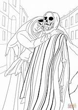 Dybbuk Coloring Pages Drawing sketch template