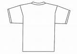 Kleurplaat Achterkant Playera Trasera Kleidung Maglietta Kleurplaten Ausmalbilder Fútbol Dietro Coloriage Dibujar Voetbalshirt Schoolplaten Animaatjes Imprimir Afb Educima sketch template