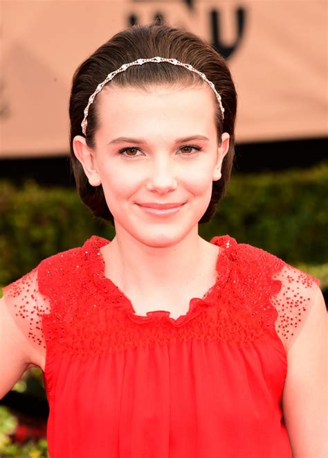 millie bobby brown   annual screen actors guild awards  los angeles  hawtcelebs