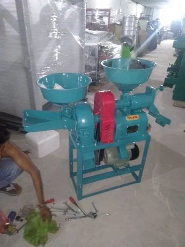 Automatic Combo Mini Rice Mill And Flour And Masala Chakki 3 Hp