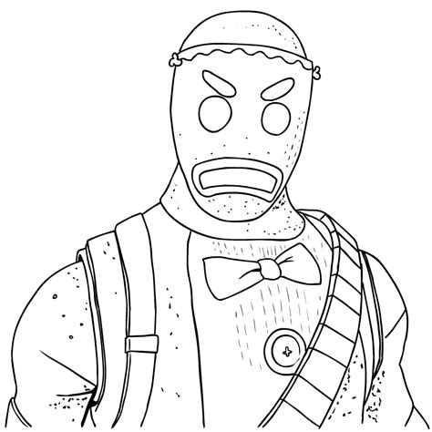 fortnite gingerbread coloring pages coloring  drawing