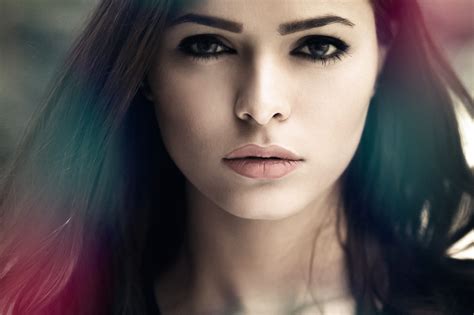 Hintergrundbilder Gesicht Frau Modell Porträt Lange Haare Rot