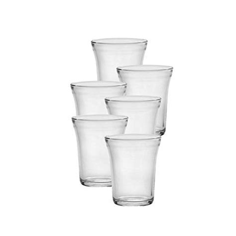 duralex universel 7 75 oz 22 cl tumbler set of 6 clear