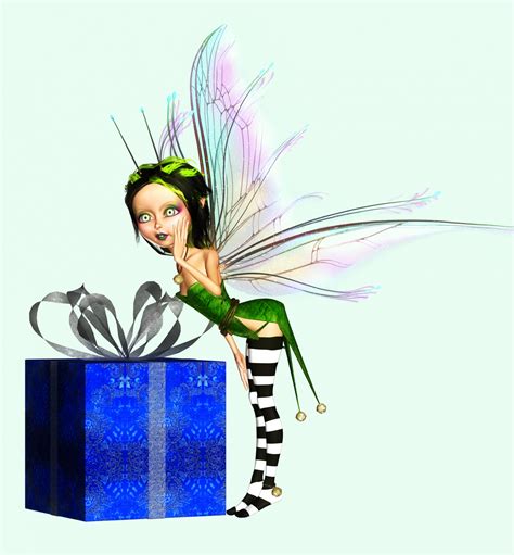 christmas fairy  holiday gift  stock photo public domain pictures