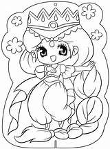 Chibi Puteri Cantik Mewarnai Mewarna Penuh Kumpulan sketch template
