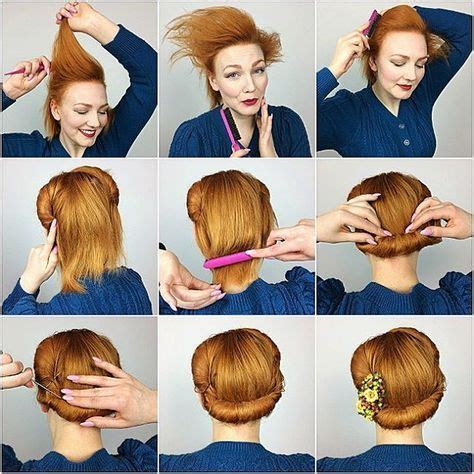 hairstyle  roll hairstyle    easy