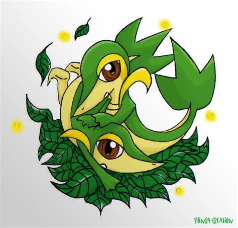 snivy by shinra creation on deviantart