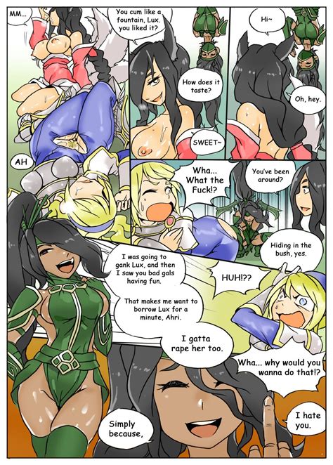 read lux gets ganked league of legends [english] hentai comics hentai online porn manga and