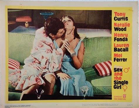 Sex And The Single Girl Lobby Card 1964