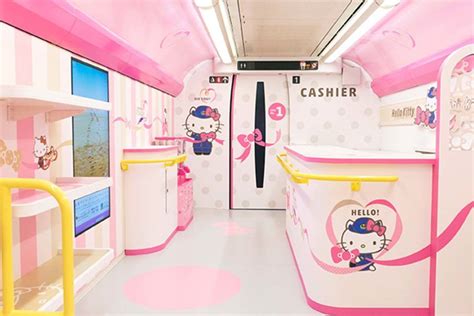 from hanging out in harajuku to riding a hello kitty bullet train here