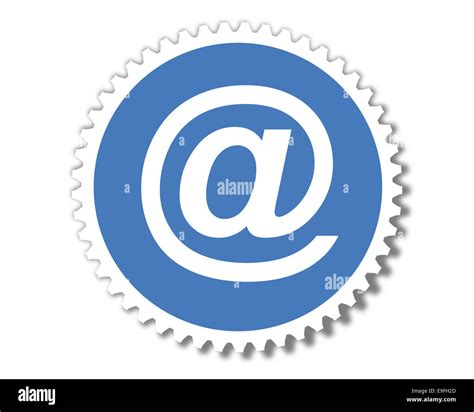 email button stock photo alamy