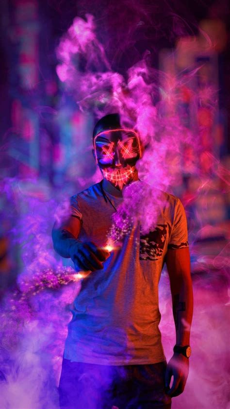 anonymus mask smoke iphone wallpaper hipster wallpaper