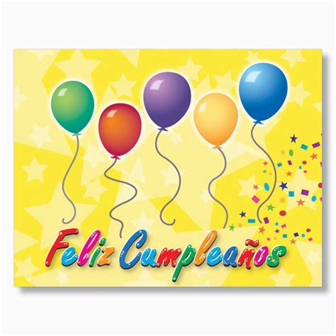 spanish birthday cards printable birthdaybuzz