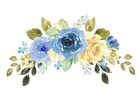 blue flowers png   cliparts  images  clipground