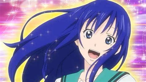 anime characters  blue hair