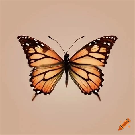 beige butterfly