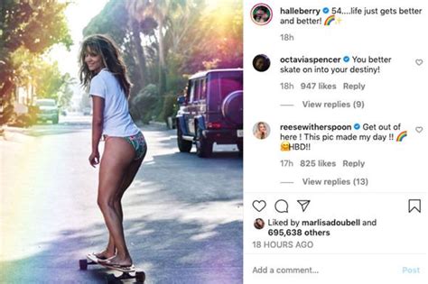 halle berry recreates 007 bikini shot at 54 talks bond fitness