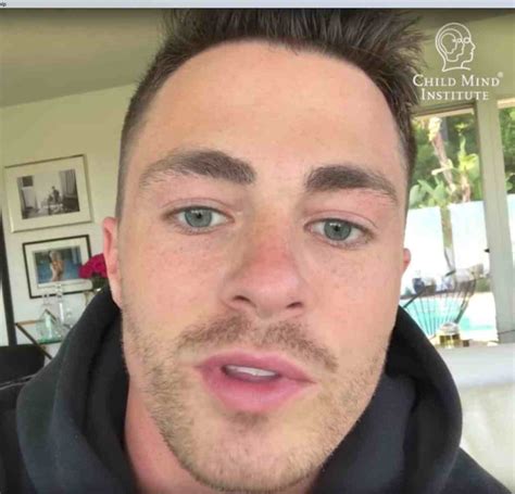 Colton Haynes Offers Advice For Dealing With Anxiety Watch