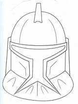 Coloring Stormtrooper Clone Trooper sketch template